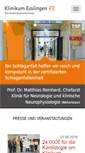 Mobile Screenshot of klinikum-esslingen.de